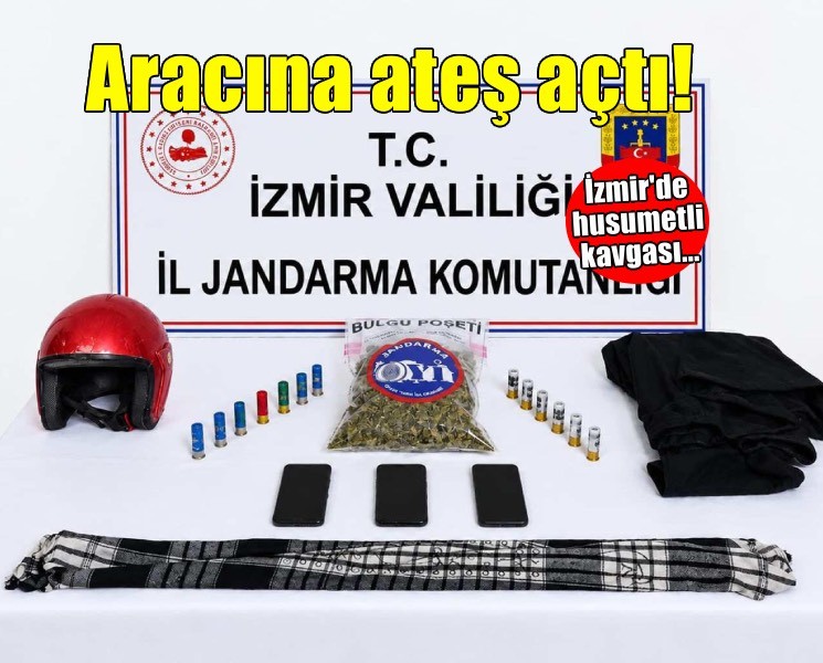 Husumetlilerinin araçlarına ateş açan 2 şüpheli tutuklandı