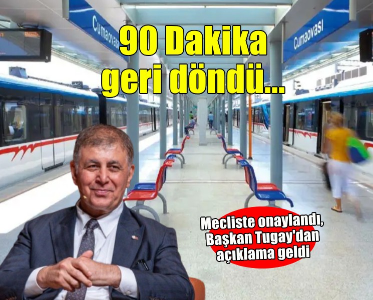 İZBAN'da '90 Dakika' geri döndü