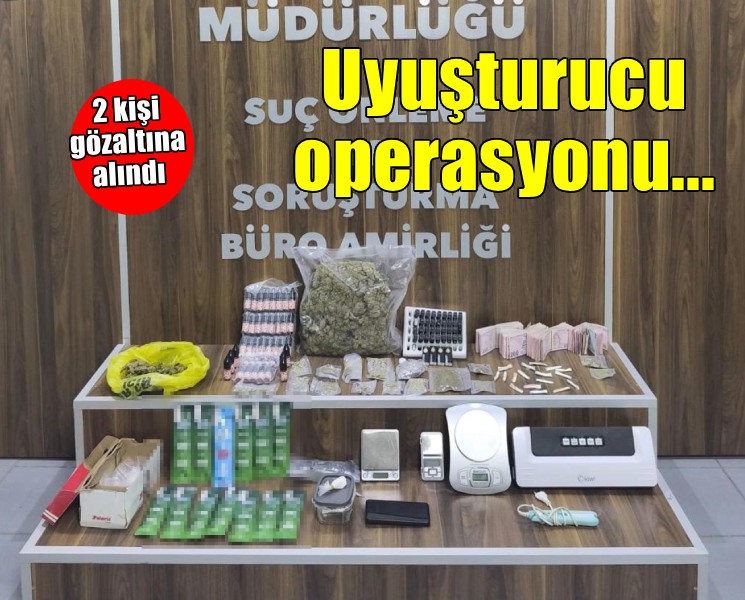 İzmir'de uyuşturucu satıcılarına operasyon