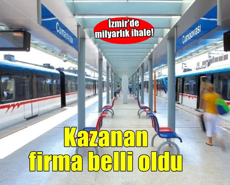 İzmir’deki milyarlık ihaleyi Kolin kazandı
