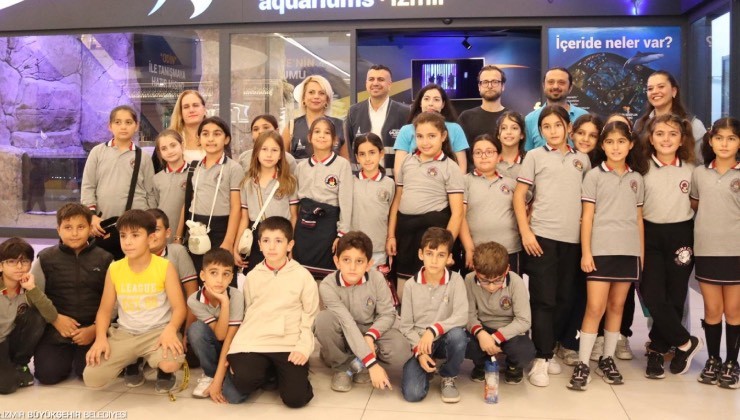 İzmirli çocuklar su altı dünyasını keşfetti