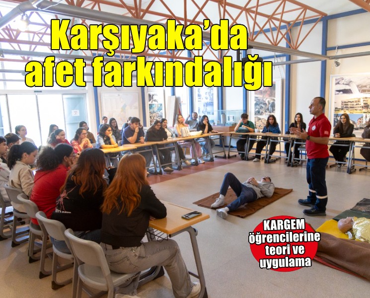KARGEM öğrencilerine afet farkındalığı eğitimi