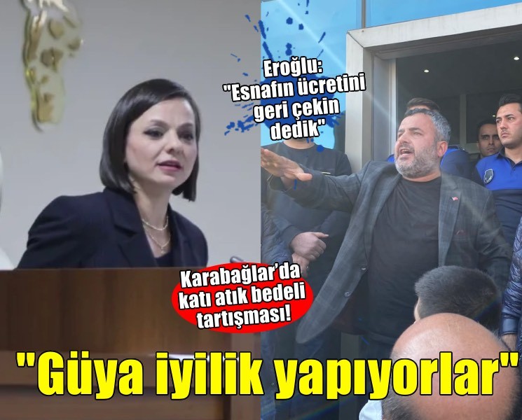 Karabağlar’da katı atık bedeli tartışması! 'Güya iyilik yapıyorlar'