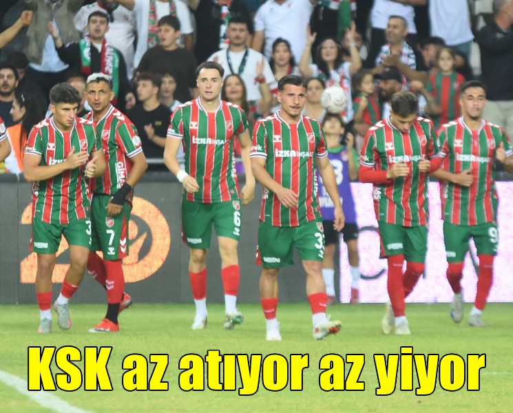 Karşıyaka az atıp az yiyor