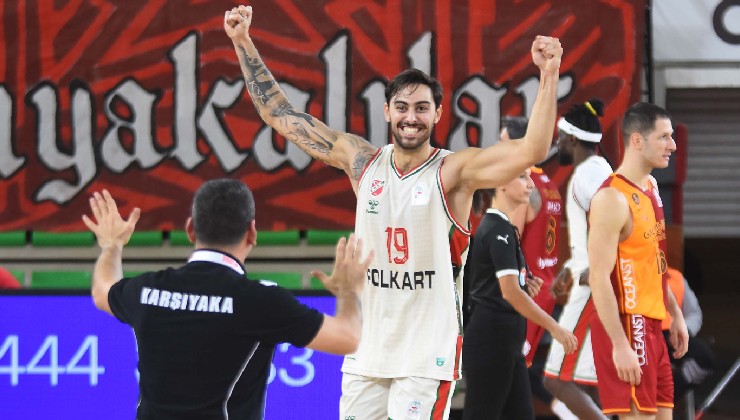 Karşıyaka potada Galatasaray'ı devirdi