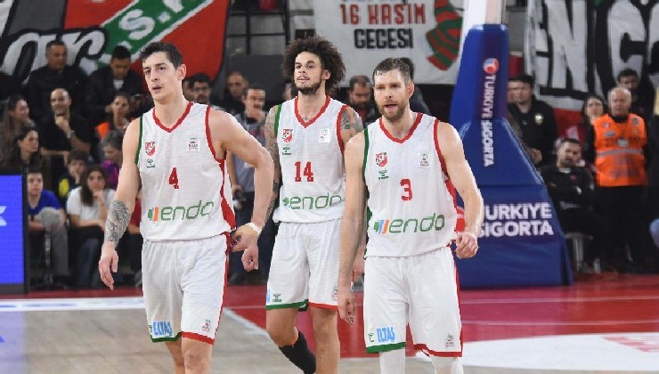 Karşıyaka potada salladı yıkamadı