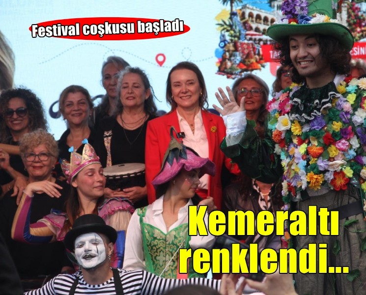 Kemeraltı Festivali renkli kortejle başladı