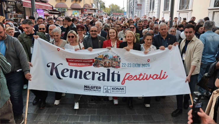 Kemeraltı’nın sokakları festivalle şenlendi