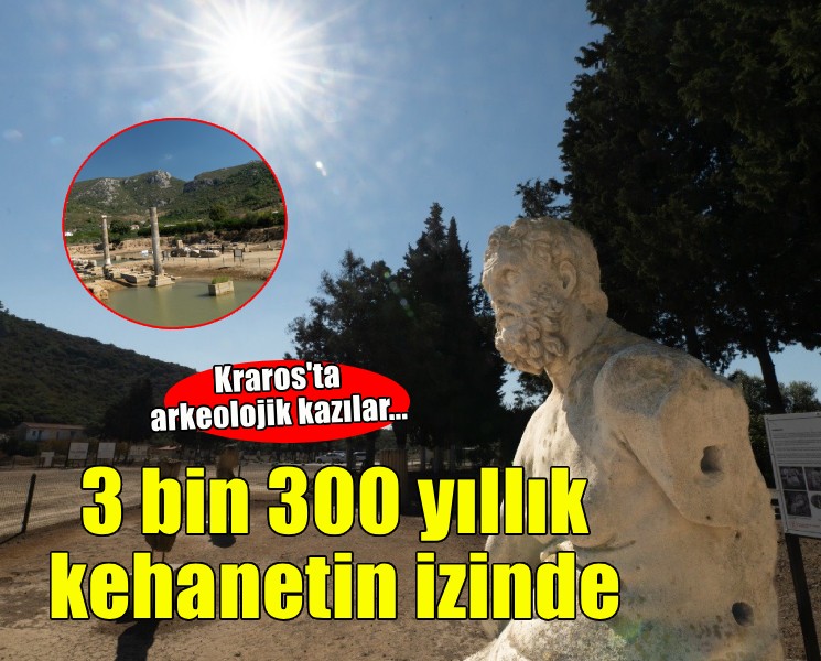 Klaros’ta 3 bin 300 yıllık kehanetin izinde