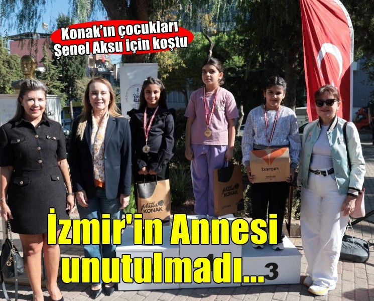 Konak’ın çocukları Şenel Aksu için koştu