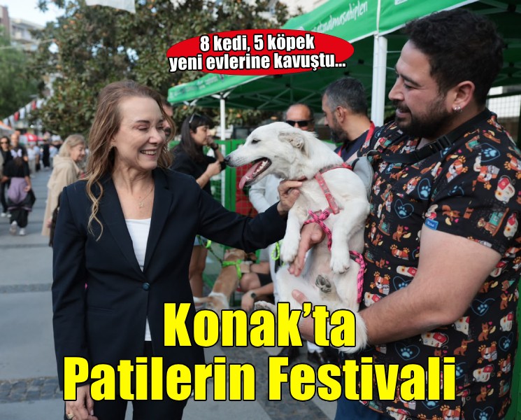Konak’ta Patilerin Festivali 7’nci kez Merhaba dedi