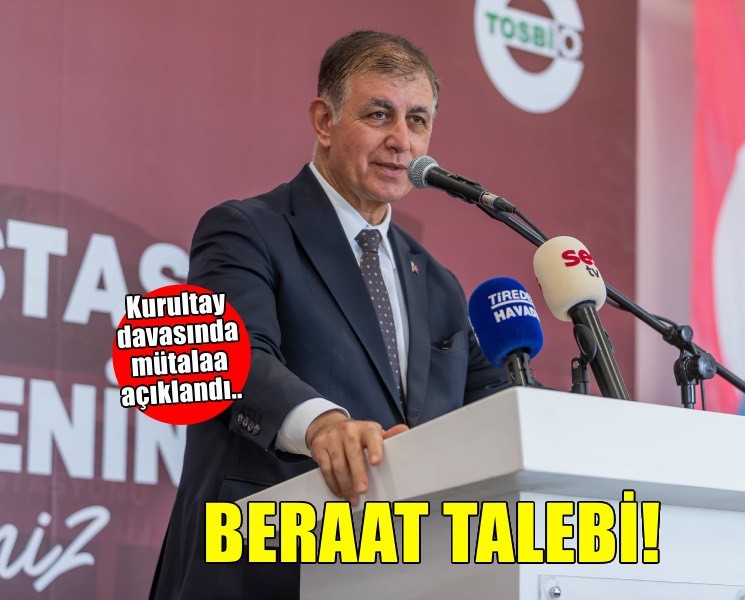 Kurultay davasında mütalaa açıklandı.. Beraat talebi!