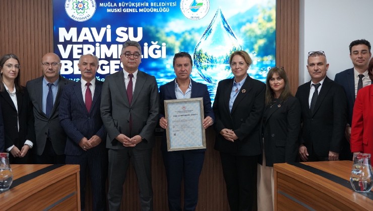 MUSKİ Mavi Belge’yi alan ilk kurumlardan biri oldu