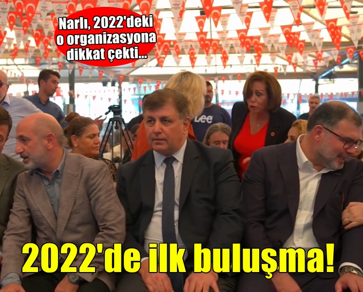Narlı, 2022'deki o organizasyona dikkat çekti... Tugay ve Saygılı ilk kez buluşmuştu!