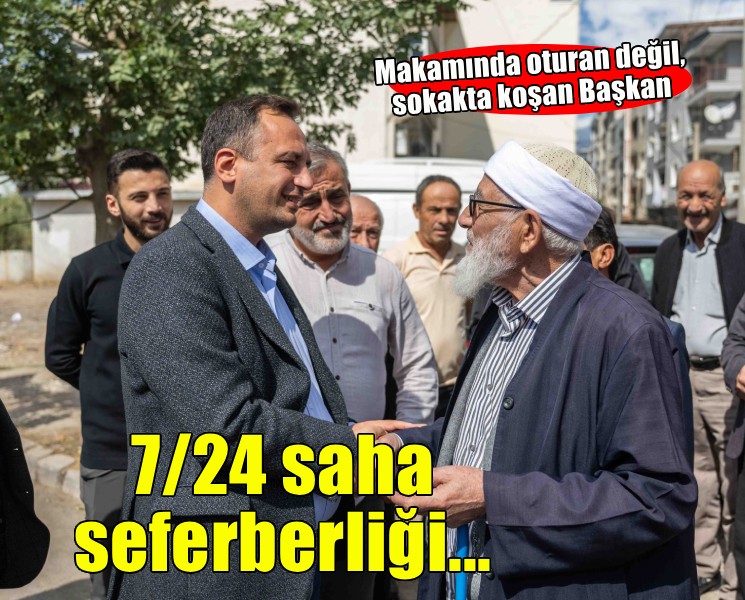 Ömer Eşki’den Bornova’da 7/24 saha seferberliği