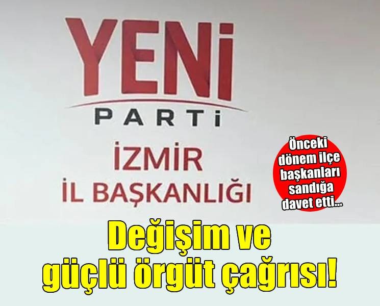 Önceki dönem ilçe başkanlarından 'güçlü örgüt' çağrısı... Sandığa davet ettiler