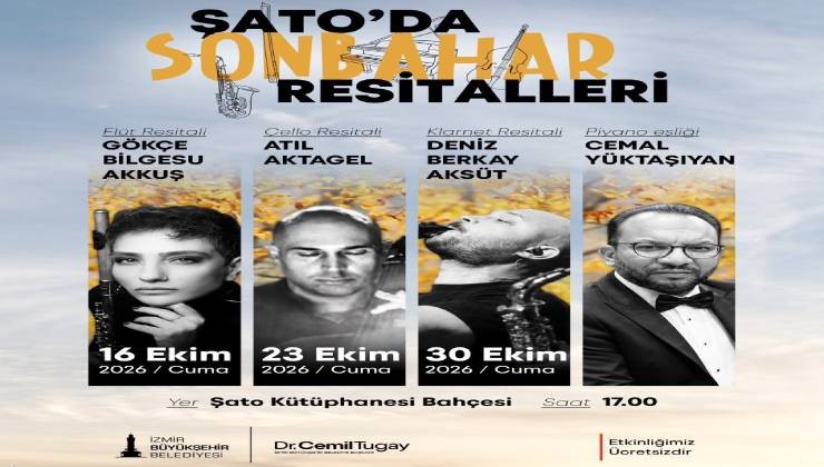 Şato’da Sonbahar Resitalleri başlıyor