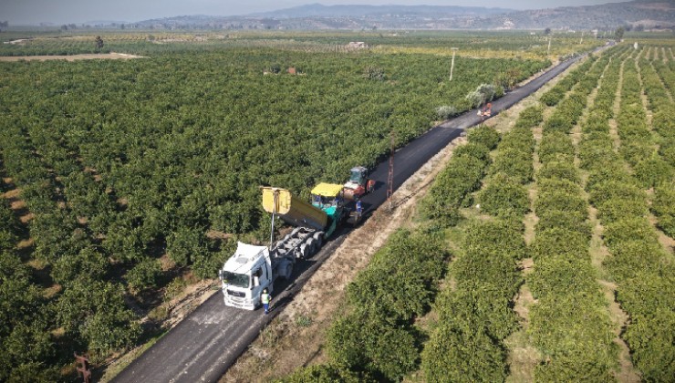 Selçuk’ta 15,5 kilometrelik yol yenileniyor