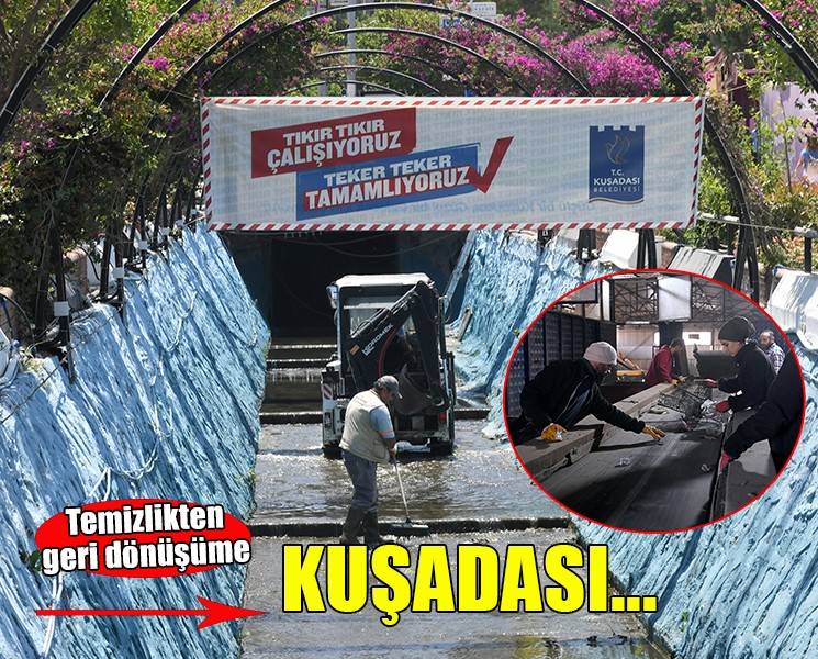 Temizlikten geri dönüşüme Kuşadası