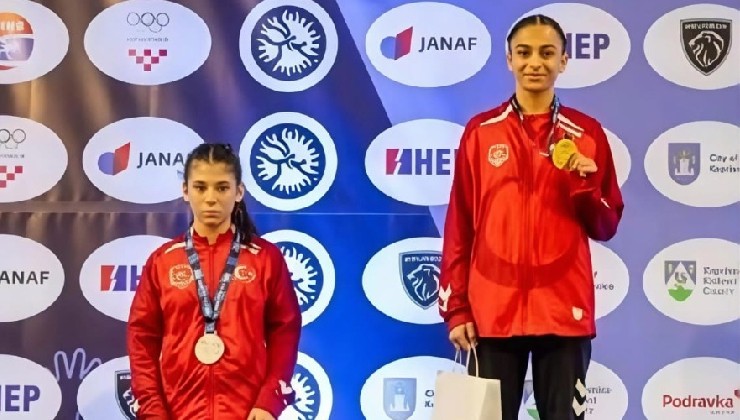 Tireli sporcular, milli takım formasıyla madalyaları topladılar