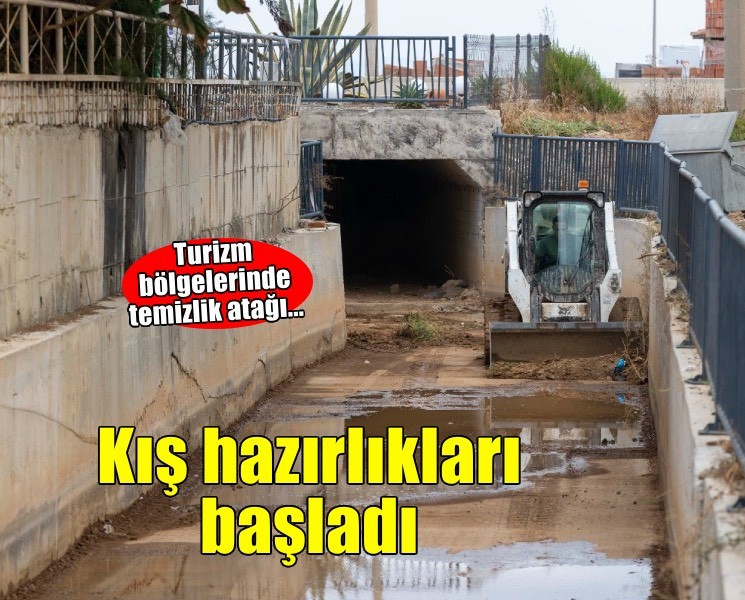 Turizm dönemi bitti kış hazırlıkları başladı