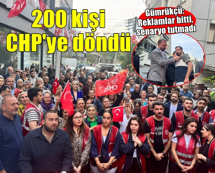 YENİ Parti'den istifa eden 200 kişi CHP'ye katıldı