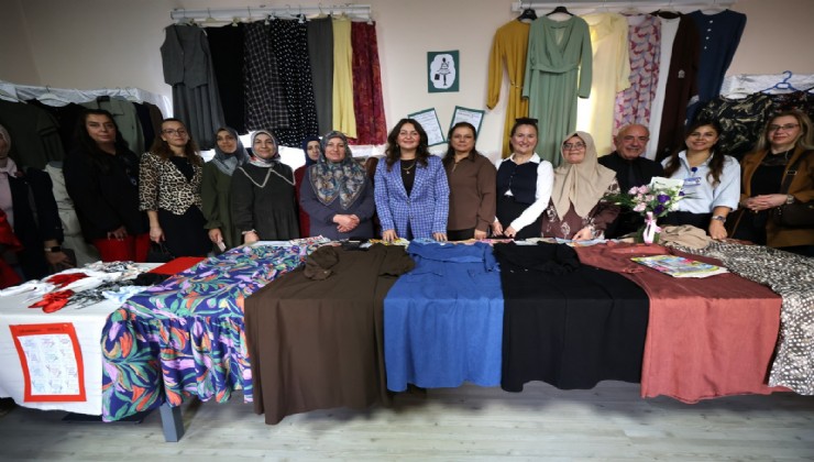 Yunusemreli kadınlar el emeklerini sergiledi