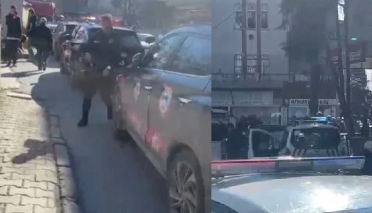 Mahallede dehşet saçtı... 4 ü polis 6 yaralı!