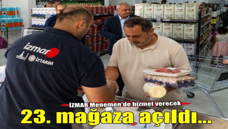 23’üncü mağaza Menemen Asarlık’ta kapılarını açtı