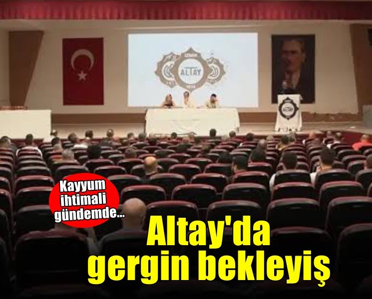 Altay'da gergin bekleyiş