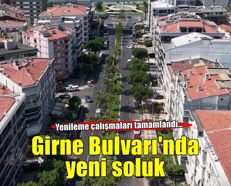 Girne Bulvarı yeni yüzüyle hizmette