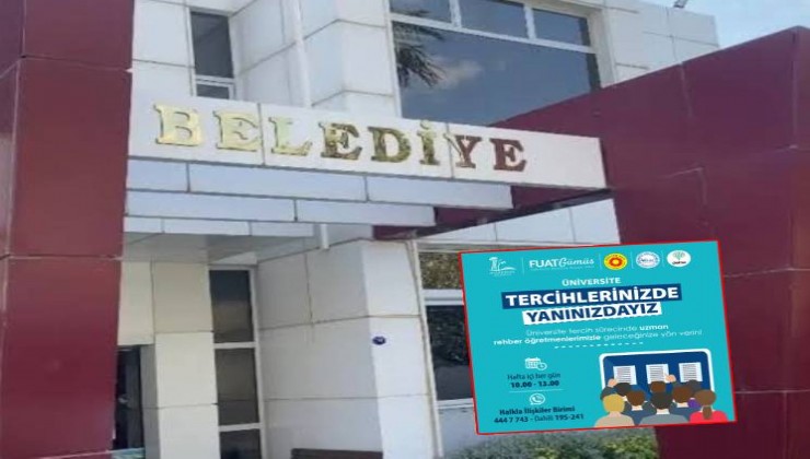 Seferihisar Belediyesi üniversite tercih sürecinde gençlerin yanında
