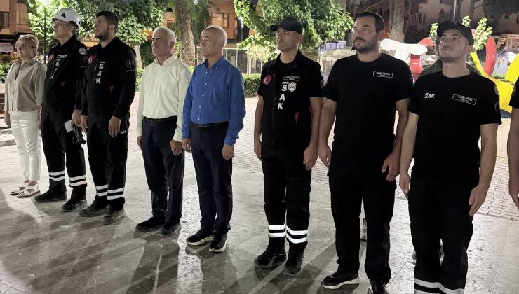 Seferihisar’da 17 Ağustos’un 27. yılında anlamlı anma