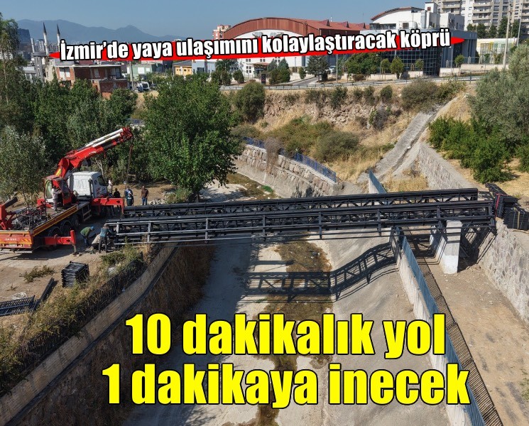 10 dakikalık yol 1 dakikaya inecek