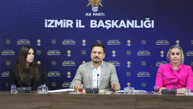 AK Parti İzmir’den 30 İlçe Tanıtım ve Medya Başkanları toplantısı!