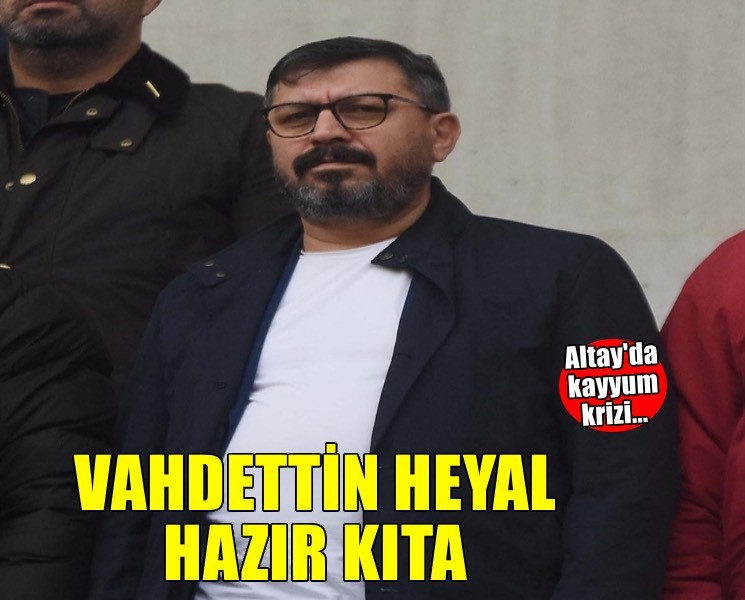 Altay'da Vahdettin Heyal hazır kıta