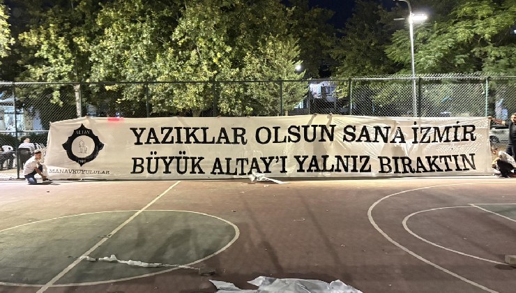 Altay'da kayyum şoku... Taraftar da isyan etti!