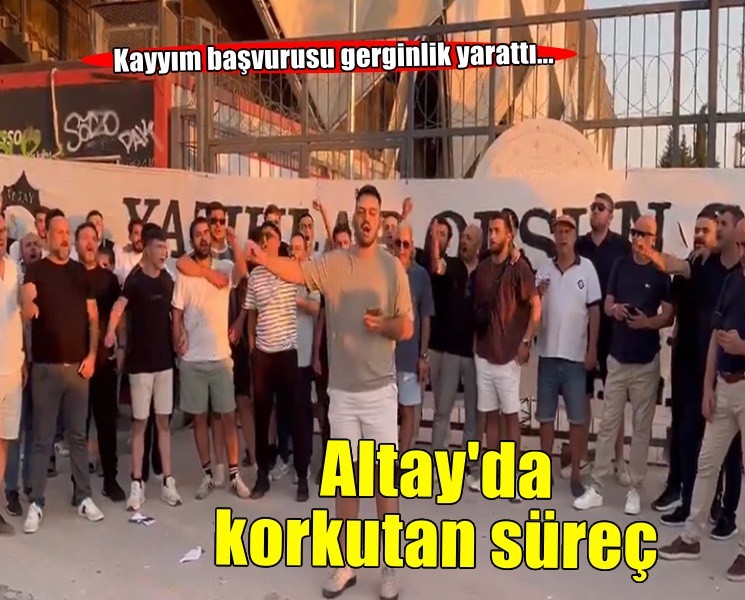 Altay'da korkutan süreç