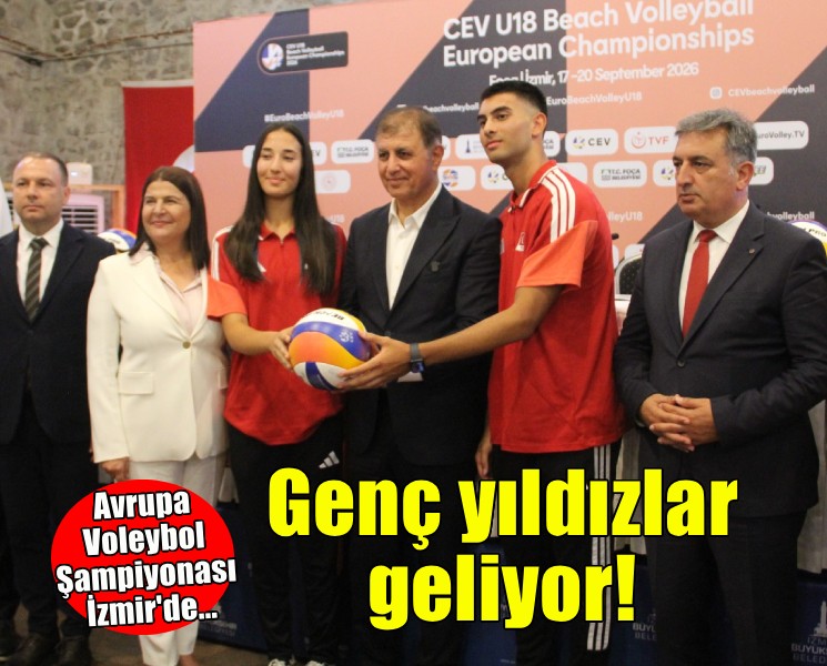 Avrupa Plaj Voleybolu Şampiyonası İzmir'de!