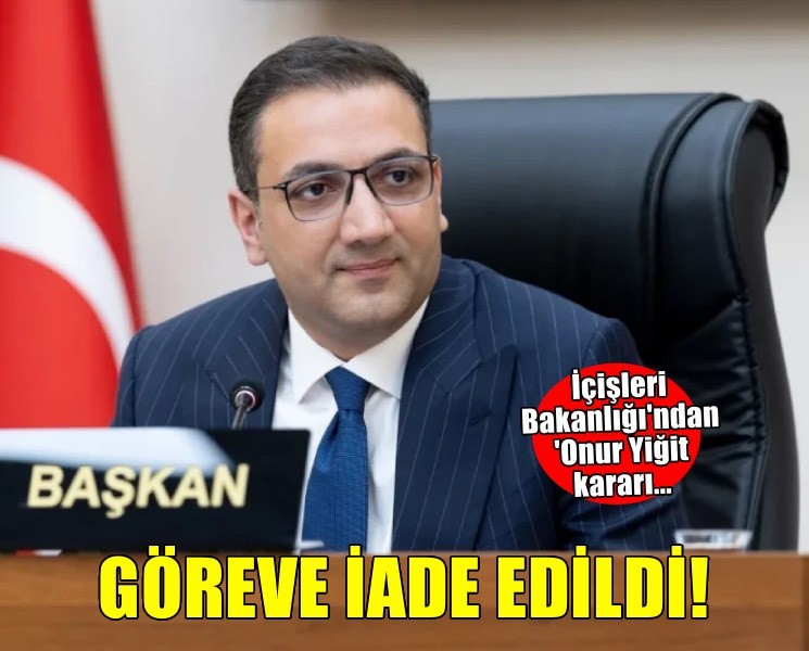 Balçova Belediye Başkanı Onur Yiğit göreve iade edildi