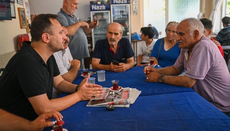 Başkan Eşki Ümit Mahallesi’nde vatandaşlarla buluştu