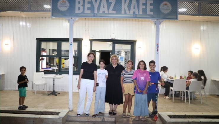 Başkan Şen’den jet icraat; Beyaz Kafe yeniden hizmette!
