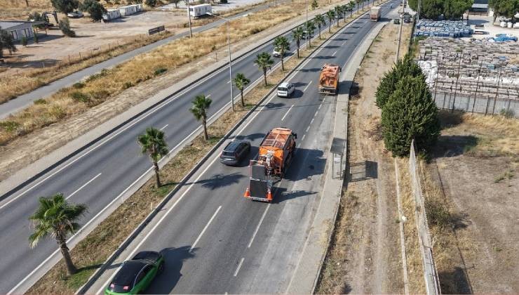 Başkan V. Şen devreye girdi çevreyolunda düzenleme çalışması hız kazandı