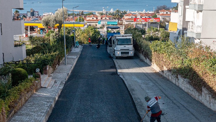 Bayraklıdede Mahallesi'nde Kuşadası Belediyesi yatırımlarıyla planlı dönüşüm