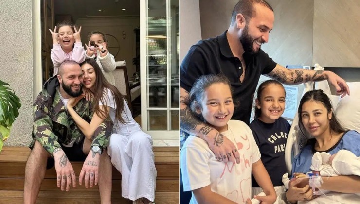 Berkay ile Özlem Ada Şahin'in üçüncü bebekleri dünyaya geldi