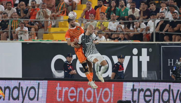 Beşiktaş Alanya'da tek golle yıkıldı