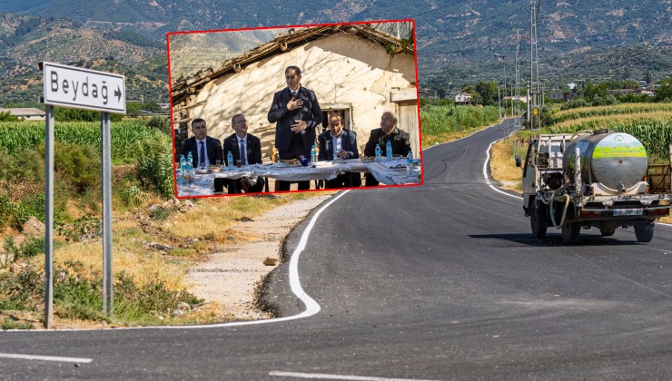 Beydağ’ın yıllardır beklediği yol hizmete açıldı