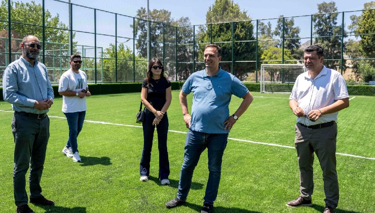 Bornova’da spor hamlesi... 5 tesis yenilendi, yeni sahalar yolda