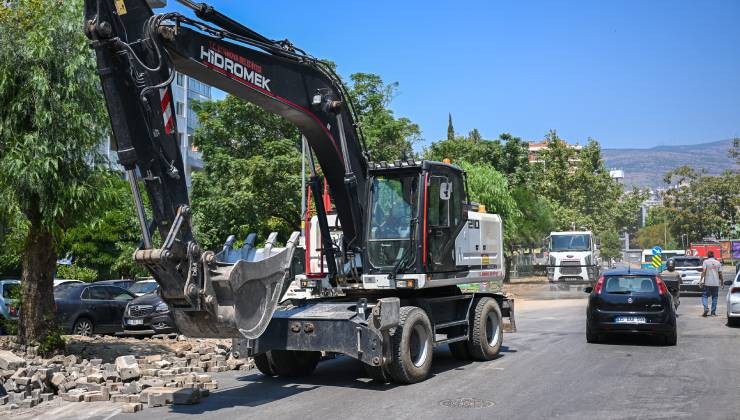Bornova’nın merkezinde büyük estetik dönüşüm