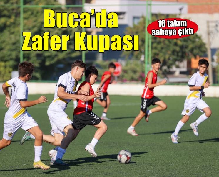 Buca’da gençler Zafer Kupası için sahada